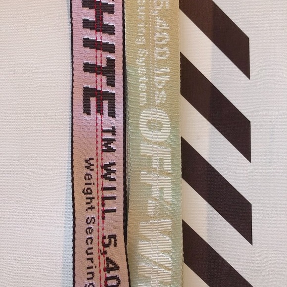 Off-White Binder Clip Bag - Picture 2 of 3